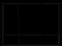 Ventana corredera de aleación de aluminio de estilo de moda con patrón de apertura horizontal por R D