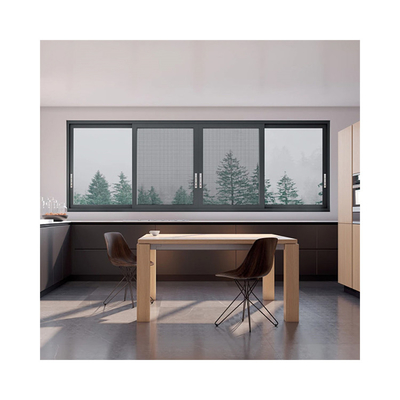 comprar Ventana corredera directa con diseño insonorizado aislado y patrón de apertura horizontal online manufacture