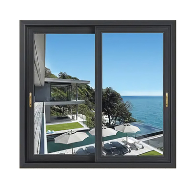 comprar Ventanas corredizas de aluminio insonorizadas con diseño moderno y diseño personalizado online manufacture