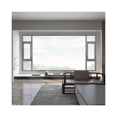 comprar 35dB Coeficiente de aislamiento acústico Ventana corredera de aluminio para Villa Casa de vidrio francesa online manufacture