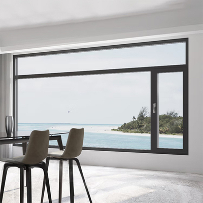 comprar Color opcional Ventanas de vidrio de estilo abierto de aluminio online manufacture
