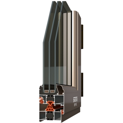 comprar Tipo de cortina colgante Ventanas y puertas de aluminio de ahorro de energía para apertura horizontal online manufacture