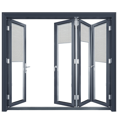 comprar Puertas dobles de aleación de aluminio con superficie terminada online manufacture