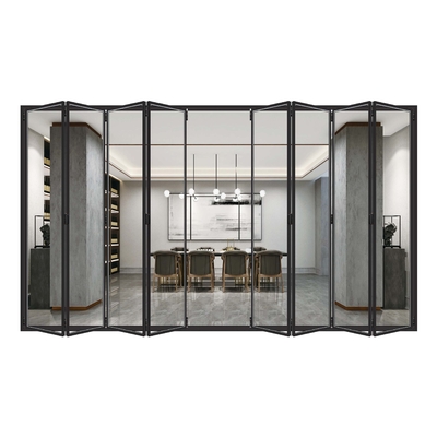 comprar Actualización a puertas de vidrio triplex de diseño moderno de doble doble con aleación de aluminio online manufacture
