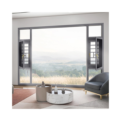 comprar Ventana de revestimiento de acero inoxidable con puente roto de aluminio para el salón online manufacture