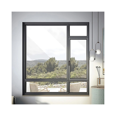 comprar Villa de diseño personalizado Ventanas de vidrio francés con aislamiento acústico de 35 dB y 14 capas de sellado online manufacture