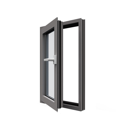 comprar Ventana de revestimiento de aluminio aislado térmico con reticulación de pantalla online manufacture