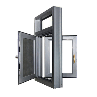 comprar Pantalla plegable Superior insonorizado Moderno de aluminio a medida Ventanas de carcasa exterior online manufacture