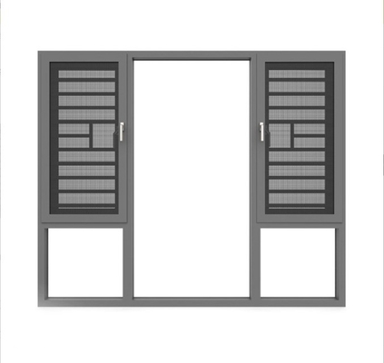 comprar Ventanas de carcasa de aluminio colgantes personalizables con resistencia a la presión del viento de nivel 9 online manufacture