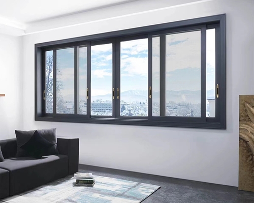 comprar Balcón de aluminio con ventanas corredizas con patrón de apertura horizontal y diseño personalizado online manufacture