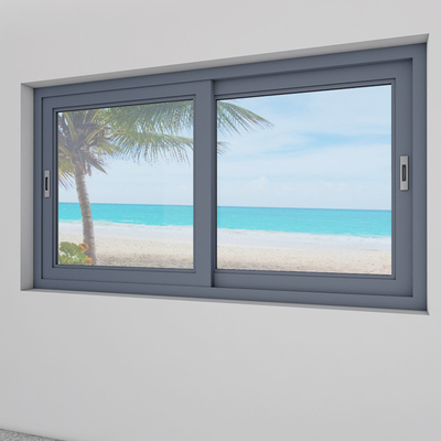 comprar Ventanas correderas de aluminio insonorizadas asequibles Alta durabilidad para decoración de fachadas online manufacture