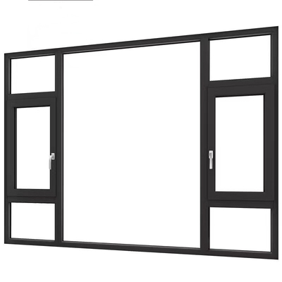 comprar Las ventanas de aluminio negro con casilla personalizada son la opción perfecta para cortinas de lucerna online manufacture