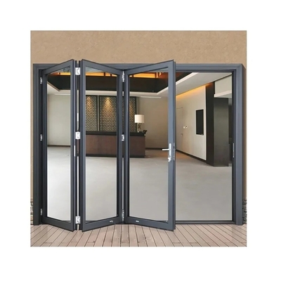 comprar Acordeón puerta plegable de aluminio último diseño 10 capas de sellado 35dB aislamiento acústico online manufacture