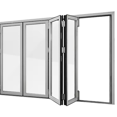 comprar Puertas dobles de aluminio con deslizamiento térmico con espesor de pared de 1,4 mm online manufacture