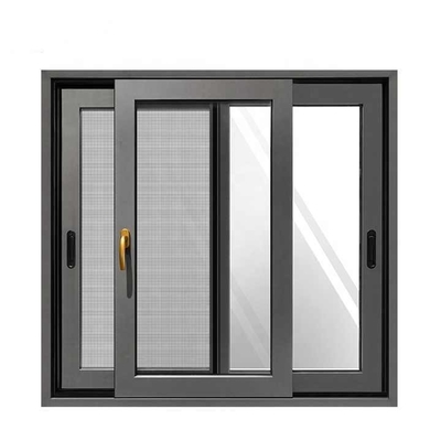 comprar Ventana corredera de aluminio estándar australiano con mosquitera de diseño moderno online manufacture