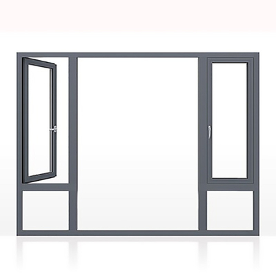 comprar Sello de 8 vías a prueba de huracanes Producción estandarizada Casamento de aluminio Ventanas personalizadas online manufacture