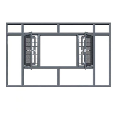 comprar Puente roto de aluminio de perfil de dormitorio Casement Ventanas online manufacture