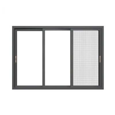 comprar Ventanas correderas de aluminio pasivo impermeables con resistencia al viento de nivel 9 online manufacture