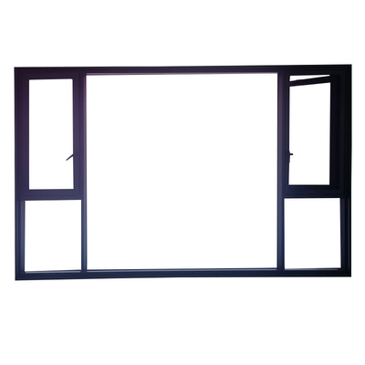 comprar Ventanas de aluminio con casilla de ruptura térmica en diseño tradicional con estilo de swing abierto online manufacture