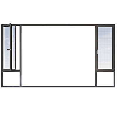 comprar Proyecto de Casa de Diseño Americano Balcón de doble acristalamiento Ventanas de aluminio para hogares online manufacture