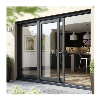 comprar Solución de decoración de fachada Puerta corredera de aluminio de 70 mm para servicio Apartamento Casa adosada online manufacture