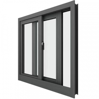 comprar Nivel 8 de estanqueidad del aire pantalla plegable Sistema de aluminio de vidrio de doble acristalamiento Ventanas corredizas online manufacture