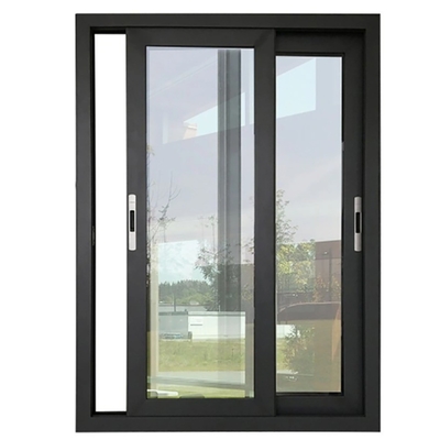 comprar Ventana corredera de doble acristalamiento de aleación de aluminio online manufacture