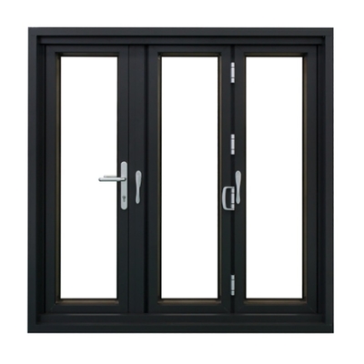 comprar Fragmentación térmica de doble vidrio de aluminio de perfil de aleación de aluminio Casement Window Swing Style online manufacture