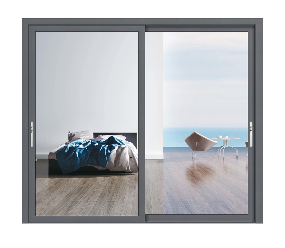 Top- Villa Casa Termal Break Puertas de vidrio de aluminio con pantalla Puertas de bajo valor de K