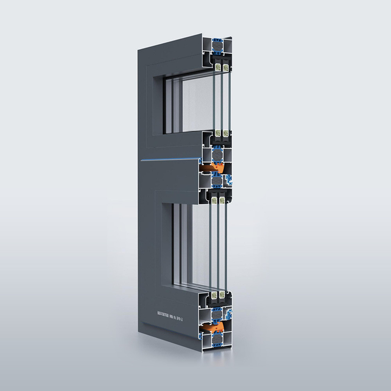 Viviendas modernas con ventanas y puertas de aluminio con coeficiente de aislamiento térmico ≤2.1