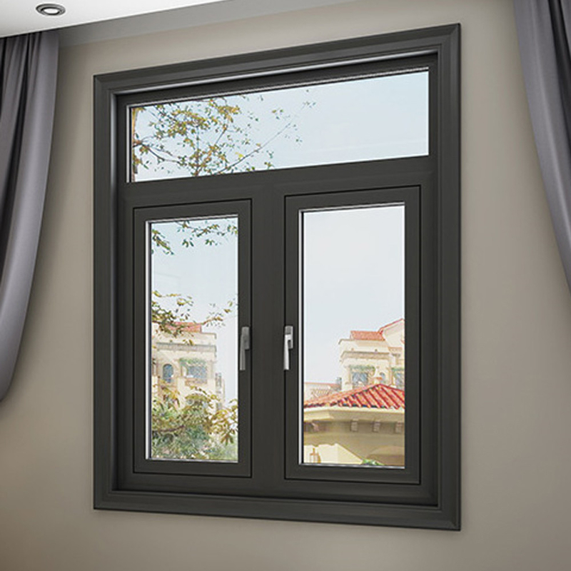 Tipo de cortina colgante Diseño personalizado Ventana de aluminio con un espesor de pared de 1,4 mm
