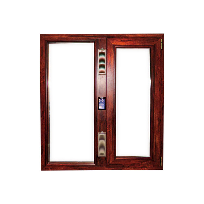 Cuadro de ventana de 76 mm espesor de pared de aluminio de 1,8 mm ventana de control móvil de Windows