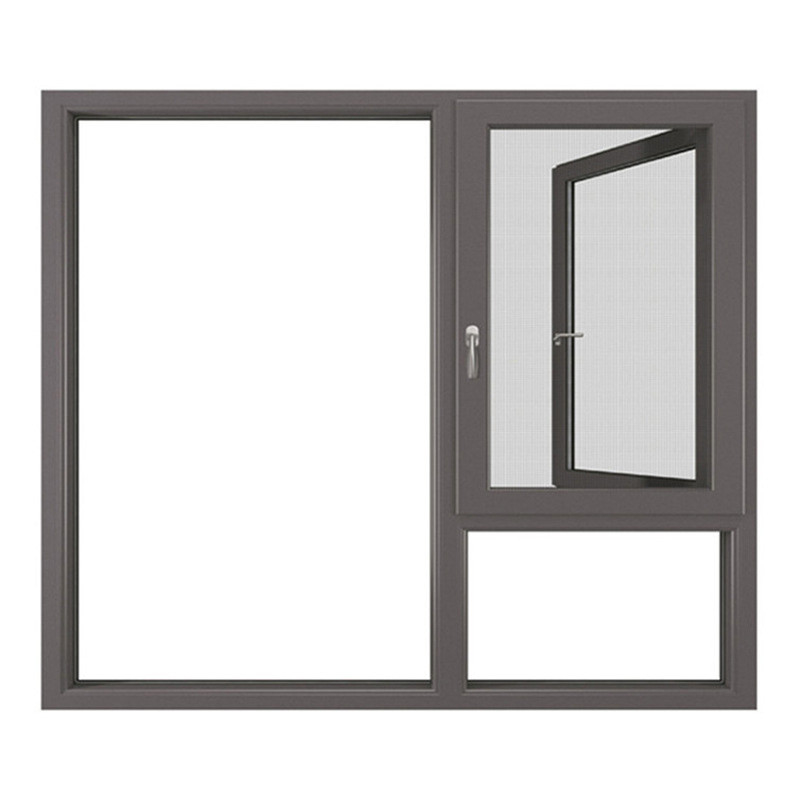 Ventanas inteligentes con marco de aleación de aluminio y coeficiente de aislamiento térmico K valor ≤2.0