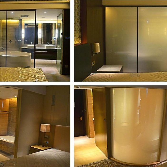 Película de vidrio eléctrico con 10 capas para ventanas y puertas deslizantes de aluminio