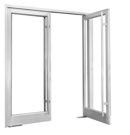 Puerta de resorte comercial de aluminio de diseño moderno para ahorrar energía y durabilidad