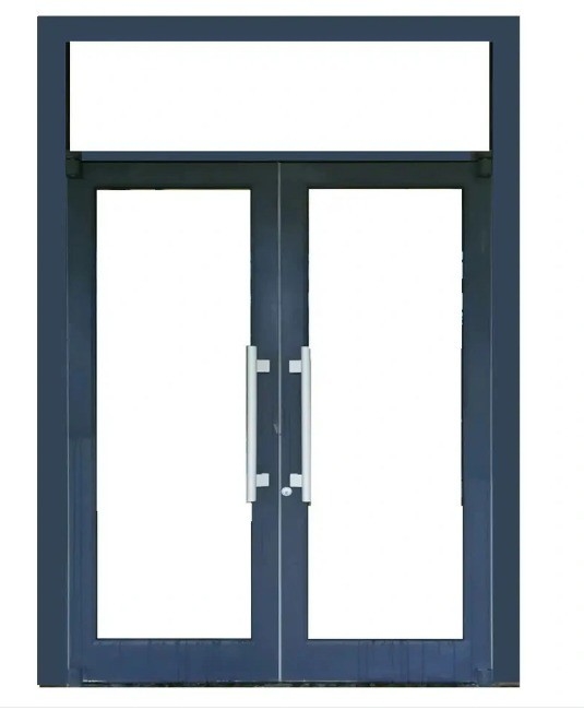 Puerta de resorte comercial de aluminio de diseño moderno para ahorrar energía y durabilidad