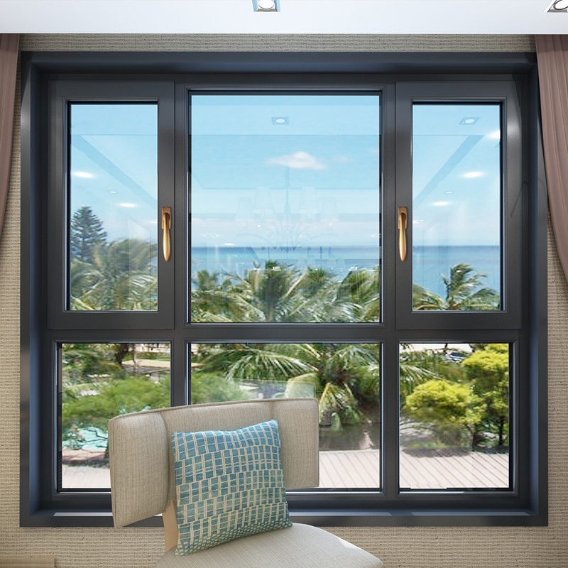 Moderno SKATE 86 ventana de casamento de oscilación para Villa House dentro del estilo de diseño moderno