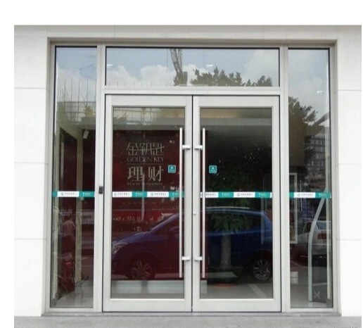 Diseño moderno gran material principal de acero marco de aleación de aluminio puerta de resorte para el beneficio