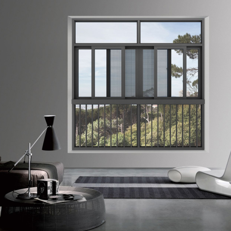 I + D Diseño de cortinas colgantes de aluminio ventanas para terrazas deslizantes / inclinación y apertura giratoria