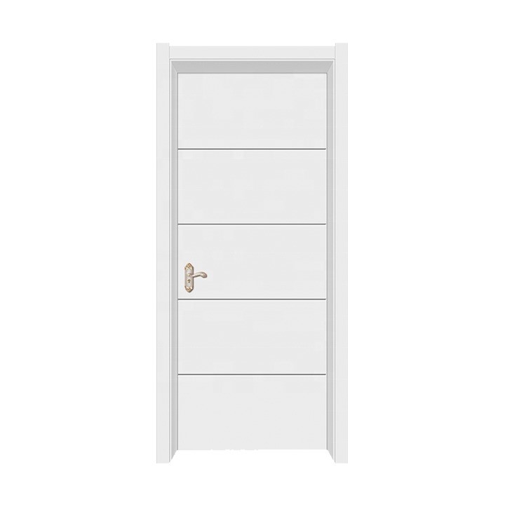 Estilo de diseño moderno 1.4mm espesor de pared de aluminio UPVC Puertas de la casa con ruptura térmica