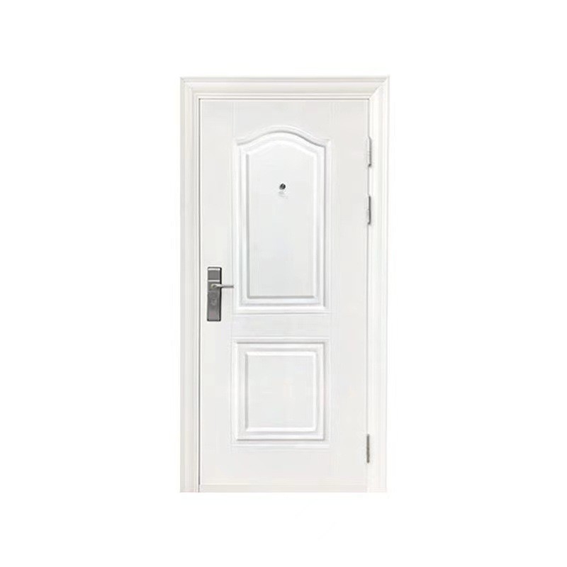 Estilo de diseño moderno 1.4mm espesor de pared de aluminio UPVC Puertas de la casa con ruptura térmica
