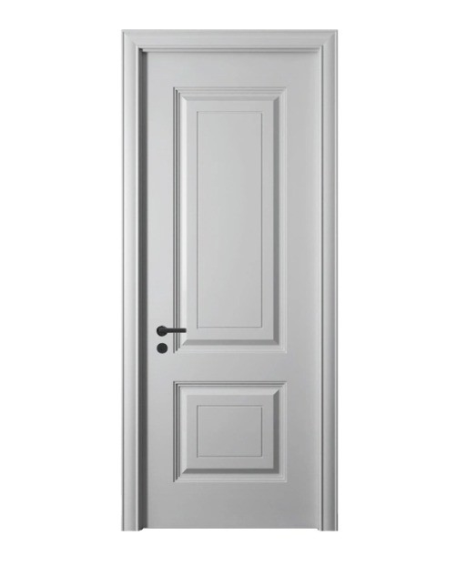 Puertas de oficina modernas de PVC UPVC con función a prueba de viento y patrón de apertura horizontal