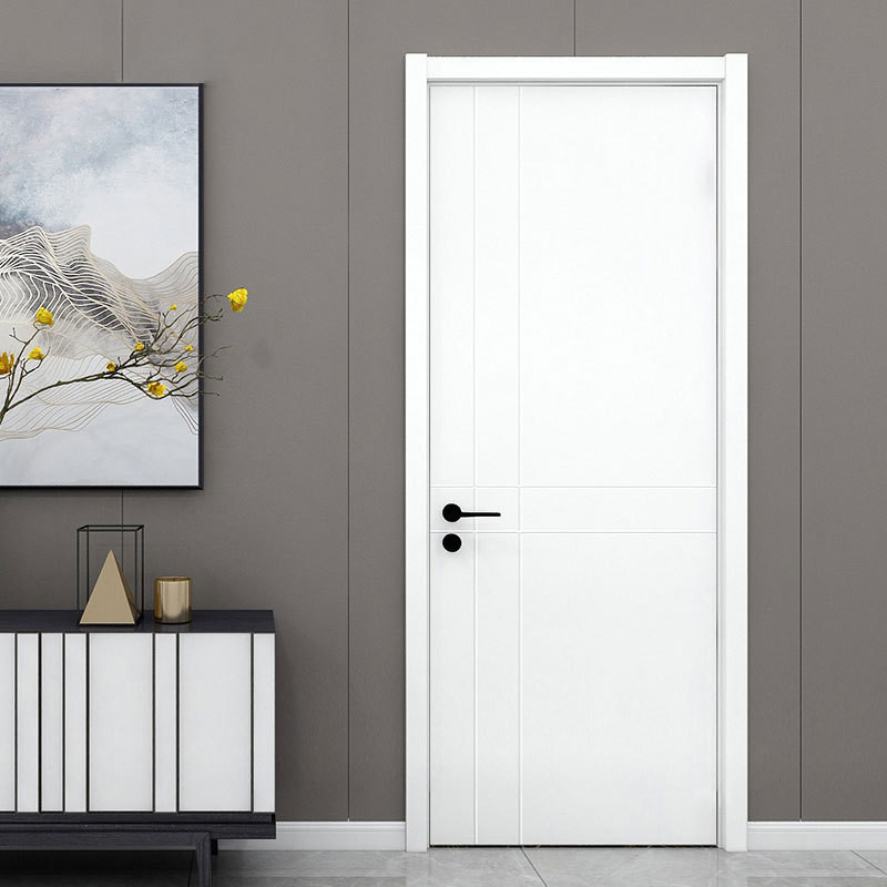 Puertas de oficina modernas de PVC UPVC con función a prueba de viento y patrón de apertura horizontal
