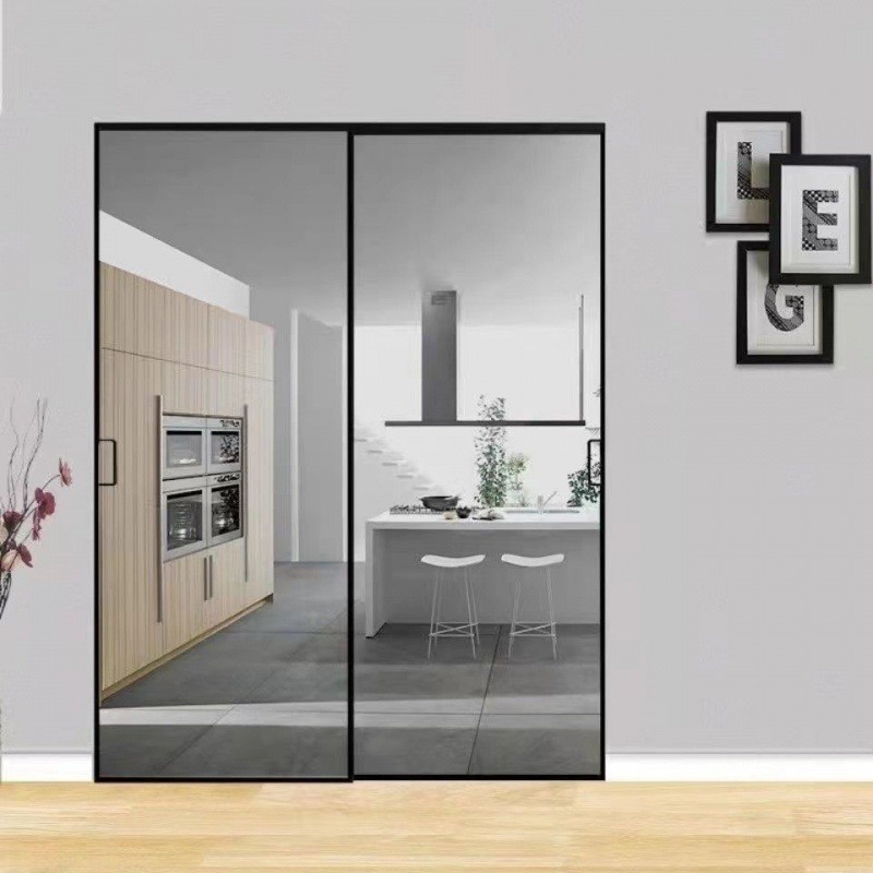Diseño minimalista de puertas elevadoras y correderas de aluminio resistentes al agua para el mercado norteamericano