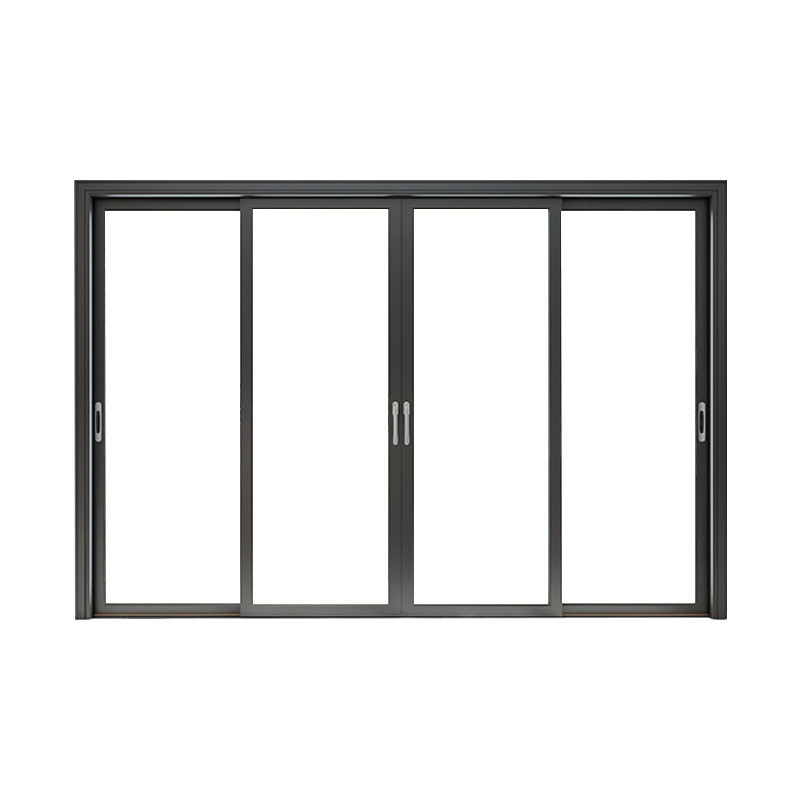 Puerta corredera de aluminio para el salón