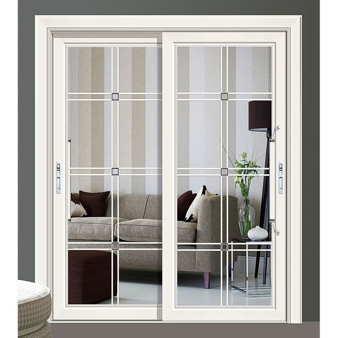 Puerta corredera de aluminio para el salón