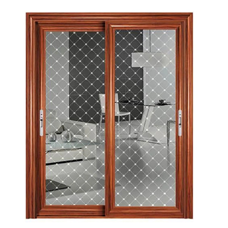 10 capas de aluminio apilados doble elevador de vidrio y doble elevador de vidrio templado puertas correderas
