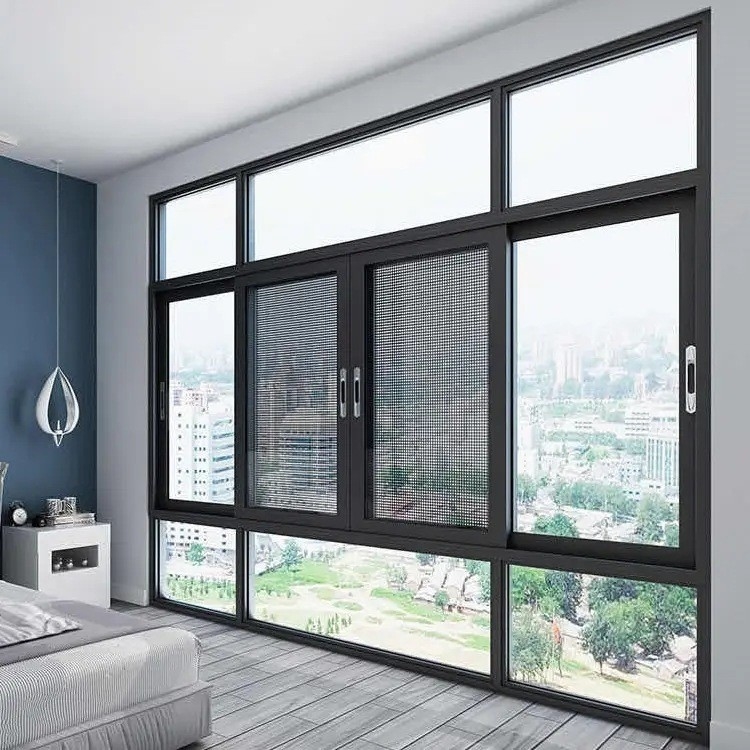 Equipo de diseñadores Servicio de diseño de renderizado de fachada para ventanas correderas colgantes