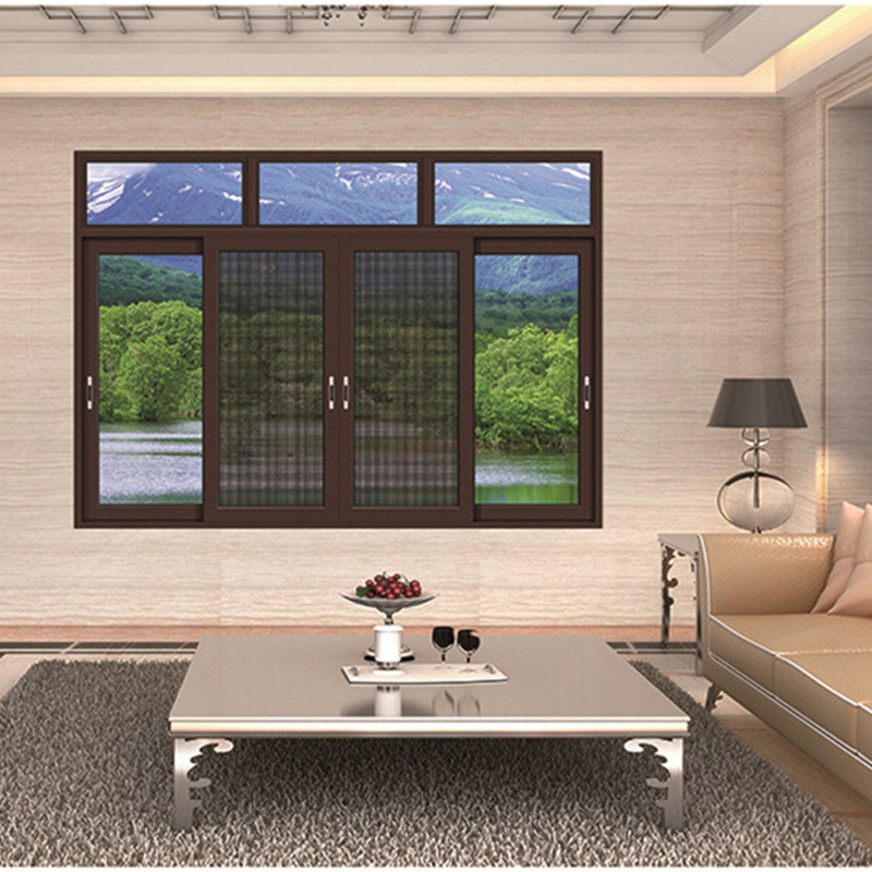 Ventanas corredizas de aluminio de 8 vías para el desarrollo de productos