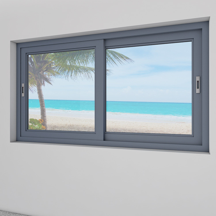 Ventanas correderas de aluminio insonorizadas asequibles Alta durabilidad para decoración de fachadas
